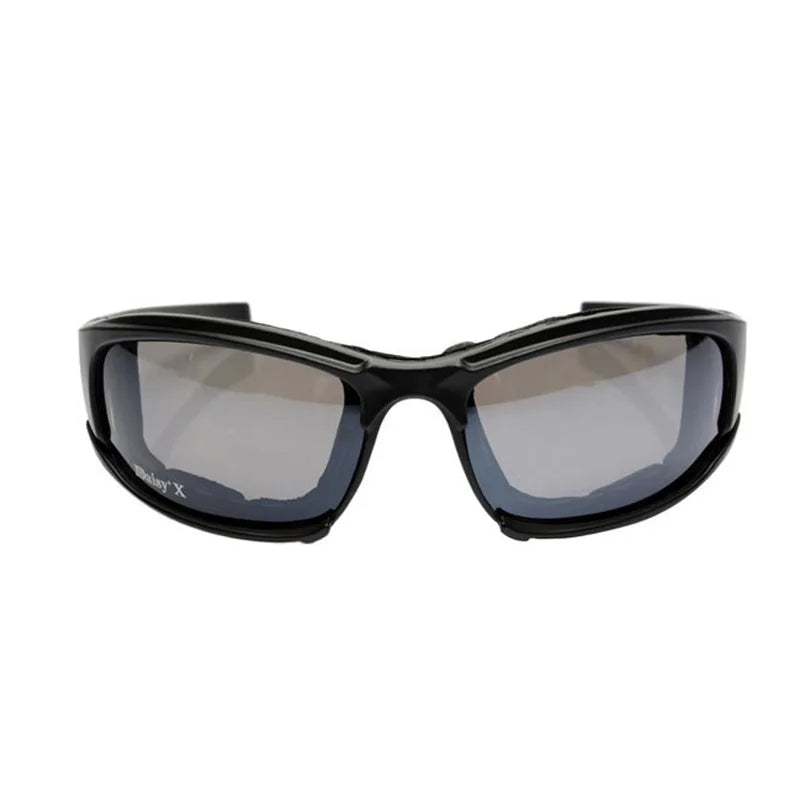 Motorcycle tactical sunglasses X7-P front view