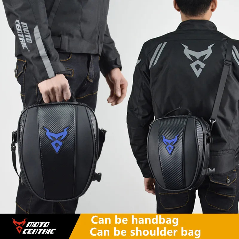 Motocentric tank bag used as handbag and shoulder bag off motorcycle multifunction carbon fiber